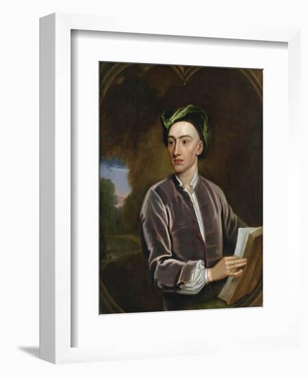 Portrait of Alexander Pope-Godfrey Kneller-Framed Giclee Print