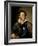 Portrait of Alexander Pushkin (1799-1837)-Vasili Andreevich Tropinin-Framed Giclee Print