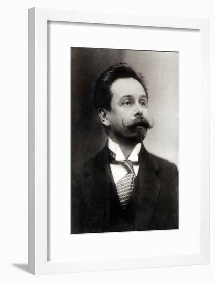 Portrait of Alexander Scriabin (1872-1915)-null-Framed Giclee Print