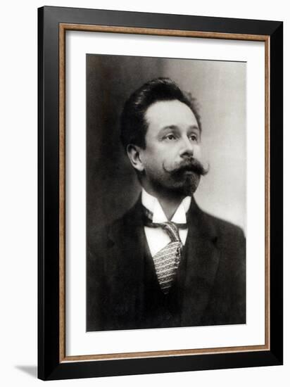 Portrait of Alexander Scriabin (1872-1915)-null-Framed Giclee Print