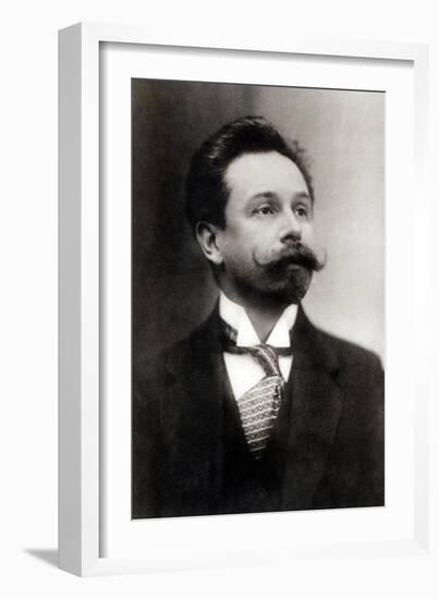 Portrait of Alexander Scriabin (1872-1915)-null-Framed Giclee Print