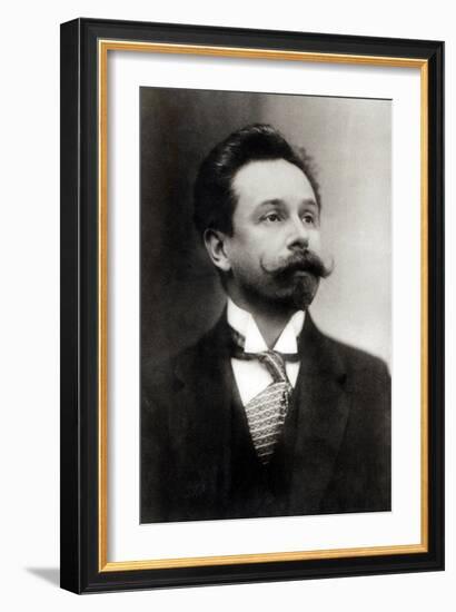 Portrait of Alexander Scriabin (1872-1915)-null-Framed Giclee Print