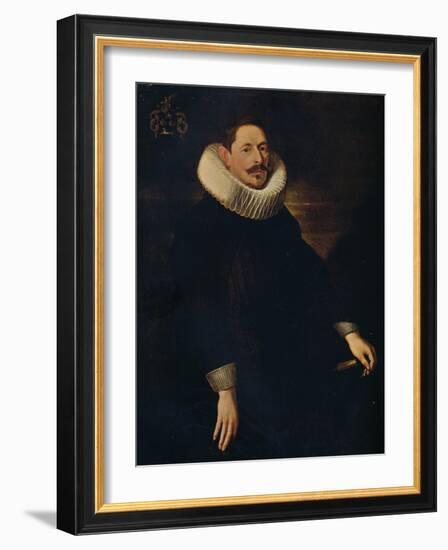 'Portrait of Alexander Triest, Baro D'Auweghem', c1630-Anthony Van Dyck-Framed Giclee Print