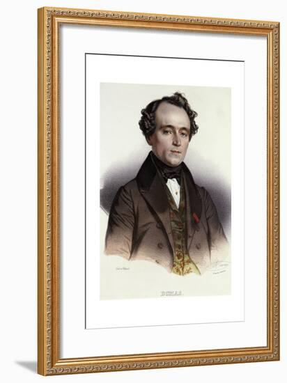 Portrait of Alexandre Dumas Son-null-Framed Giclee Print