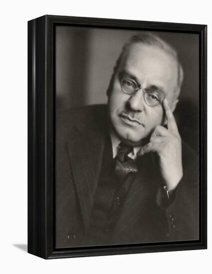 Portrait of Alfred Adler (1870-1937), Anonymous. Photograph, 1920S, Private Collection-Anonymous Anonymous-Framed Premier Image Canvas