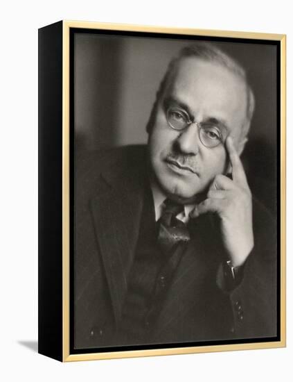 Portrait of Alfred Adler (1870-1937), Anonymous. Photograph, 1920S, Private Collection-Anonymous Anonymous-Framed Premier Image Canvas