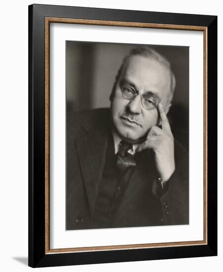 Portrait of Alfred Adler (1870-1937), Anonymous. Photograph, 1920S, Private Collection-Anonymous Anonymous-Framed Giclee Print