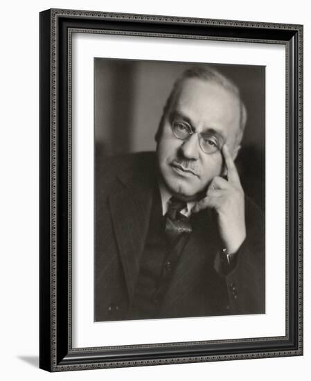 Portrait of Alfred Adler (1870-1937), Anonymous. Photograph, 1920S, Private Collection-Anonymous Anonymous-Framed Giclee Print