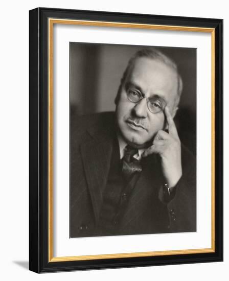 Portrait of Alfred Adler (1870-1937), Anonymous. Photograph, 1920S, Private Collection-Anonymous Anonymous-Framed Giclee Print