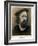 Portrait of Alfred, Lord Tennyson-Julia Margaret Cameron-Framed Giclee Print