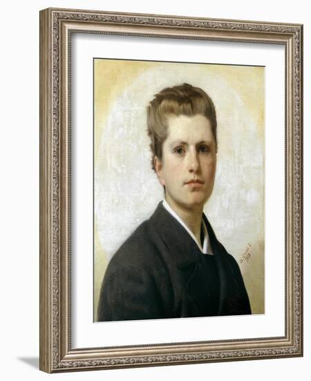 Portrait of Alfredo Boattini-Antonio Ciseri-Framed Giclee Print