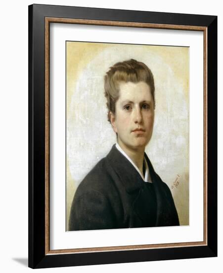 Portrait of Alfredo Boattini-Antonio Ciseri-Framed Giclee Print