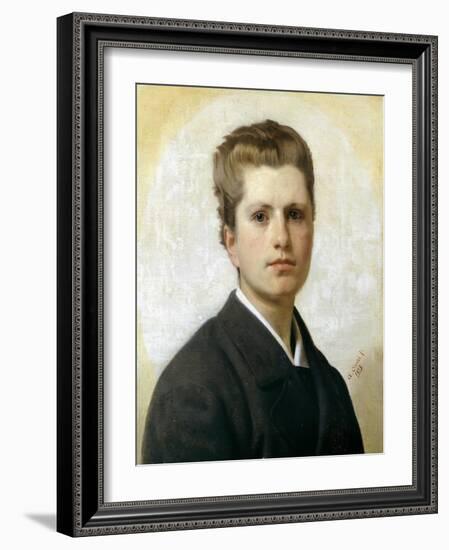 Portrait of Alfredo Boattini-Antonio Ciseri-Framed Giclee Print