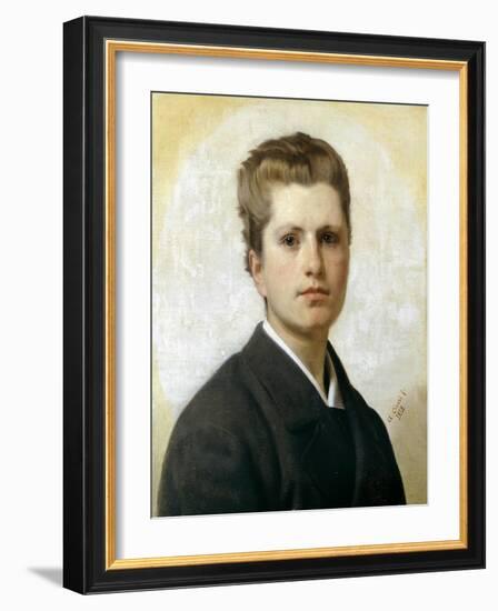 Portrait of Alfredo Boattini-Antonio Ciseri-Framed Giclee Print