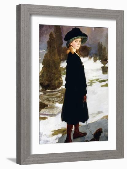 Portrait of Alice Davison-Cecilia Beaux-Framed Giclee Print