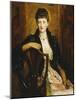Portrait of Alice Sophia Caroline Wortley, Following Her Marriage in 1886 to Charles Stuart Wortley-John Everett Millais-Mounted Giclee Print