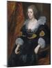 Portrait of Amalia of Solms-Braunfels (1602-167)-Sir Anthony Van Dyck-Mounted Giclee Print