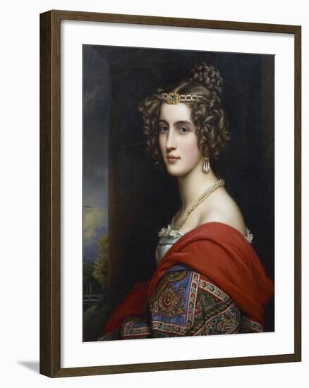 Portrait of Amalia Von Schintling, 1831-Joseph Karl Stieler-Framed Giclee Print