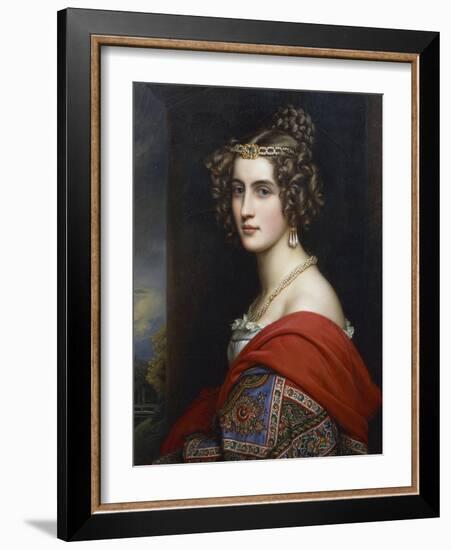 Portrait of Amalia Von Schintling, 1831-Joseph Karl Stieler-Framed Giclee Print