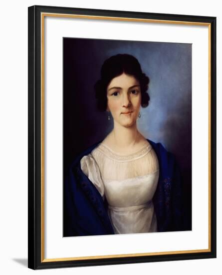 Portrait of Amalie Sebald-null-Framed Giclee Print