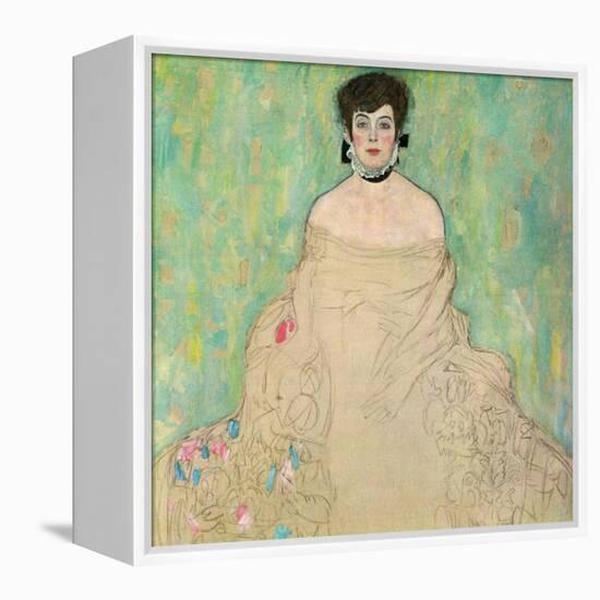 Portrait of Amalie Zuckerkandl, 1917-1918-Gustav Klimt-Framed Stretched Canvas