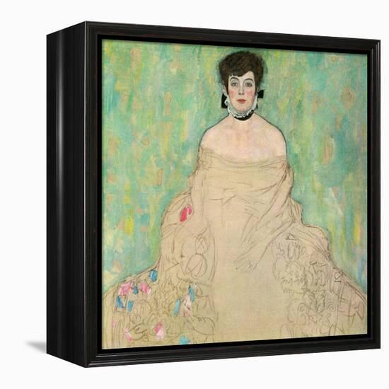 Portrait of Amalie Zuckerkandl, 1917-1918-Gustav Klimt-Framed Stretched Canvas