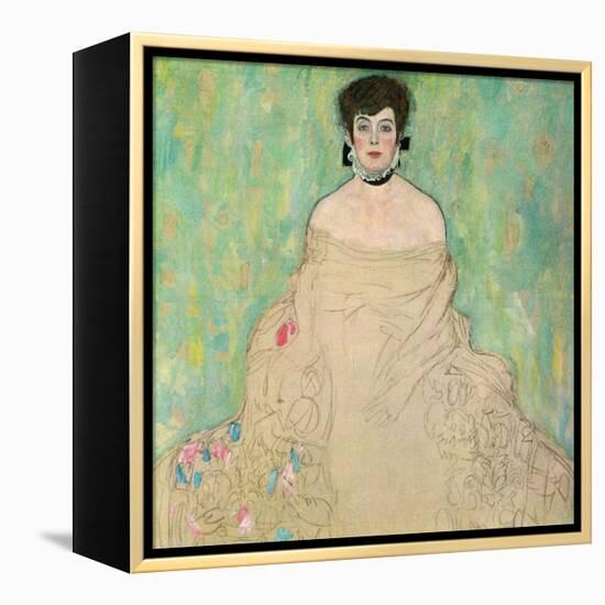 Portrait of Amalie Zuckerkandl, 1917-1918-Gustav Klimt-Framed Stretched Canvas