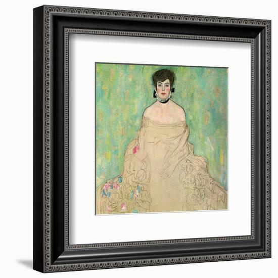 Portrait of Amalie Zuckerkandl, c.1918-Gustav Klimt-Framed Art Print