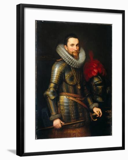 Portrait of Ambrosio Spinola (1569-163), 1609-Michiel Jansz Van Miereveld-Framed Giclee Print