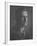 Portrait of American Dramatist Eugene O' Neill by English Photographer E. O. Hoppe-Emil Otto Hoppé-Framed Premium Photographic Print