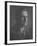 Portrait of American Dramatist Eugene O' Neill by English Photographer E. O. Hoppe-Emil Otto Hoppé-Framed Premium Photographic Print