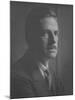 Portrait of American Dramatist Eugene O' Neill by English Photographer E. O. Hoppe-Emil Otto Hoppé-Mounted Premium Photographic Print