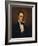 Portrait of American Statesman Richard Mentor Johnson (1780-1850)-Rembrandt Peale-Framed Giclee Print