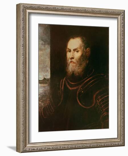 Portrait of an Admiral-Tintoretto-Framed Giclee Print