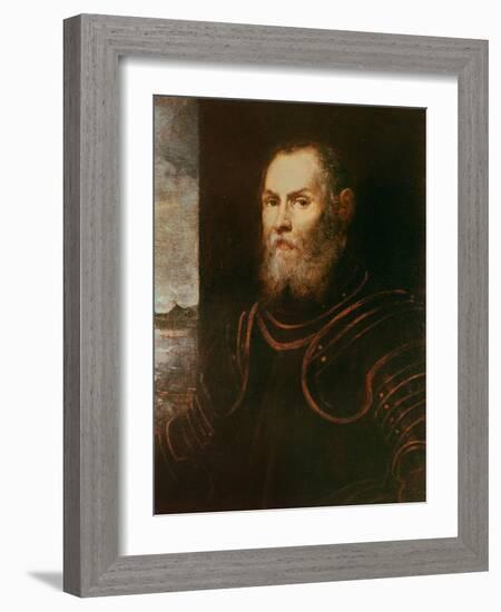 Portrait of an Admiral-Tintoretto-Framed Giclee Print