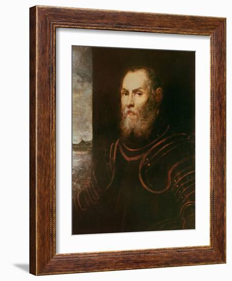 Portrait of an Admiral-Tintoretto-Framed Giclee Print