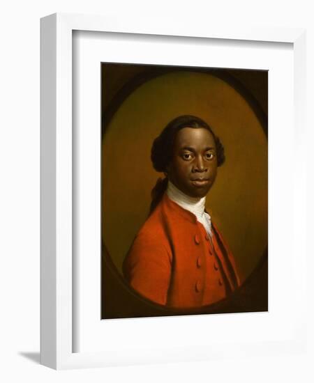 Portrait of an African, C.1757-60-Allan Ramsay-Framed Giclee Print