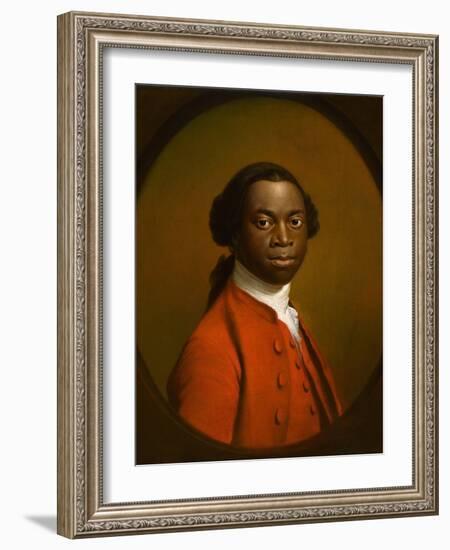 Portrait of an African, C.1757-60-Allan Ramsay-Framed Giclee Print