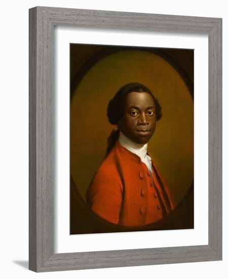 Portrait of an African, C.1757-60-Allan Ramsay-Framed Giclee Print