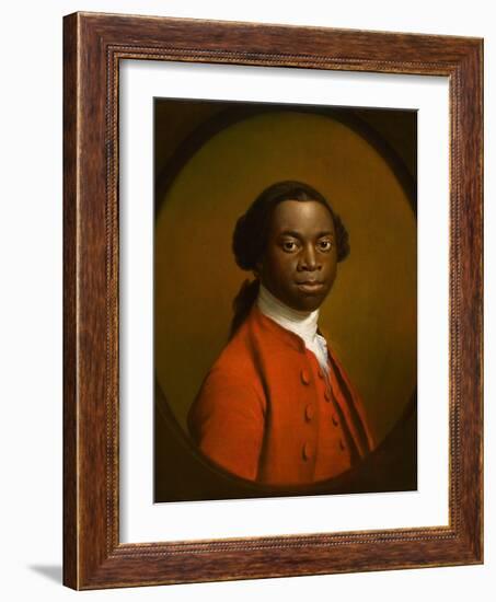 Portrait of an African, C.1757-60-Allan Ramsay-Framed Giclee Print