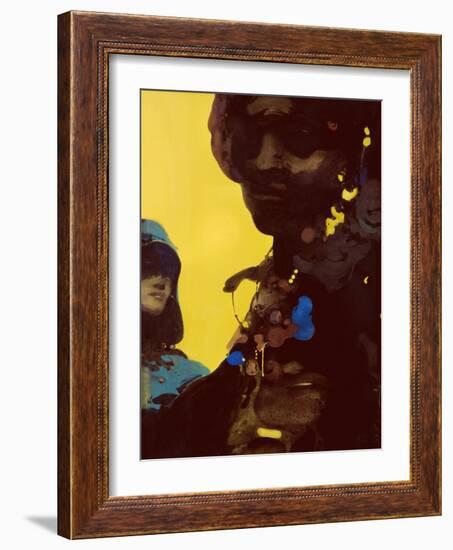 Portrait of an African Female-Daniel Cacouault-Framed Giclee Print