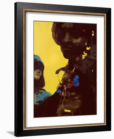 Portrait of an African Female-Daniel Cacouault-Framed Giclee Print