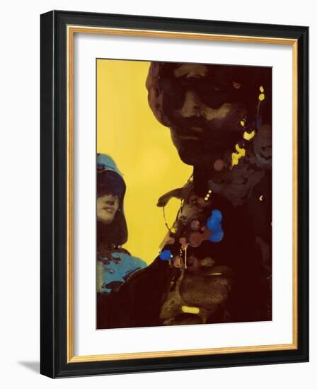 Portrait of an African Female-Daniel Cacouault-Framed Giclee Print