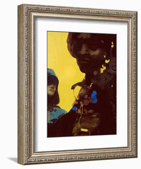 Portrait of an African Female-Daniel Cacouault-Framed Giclee Print