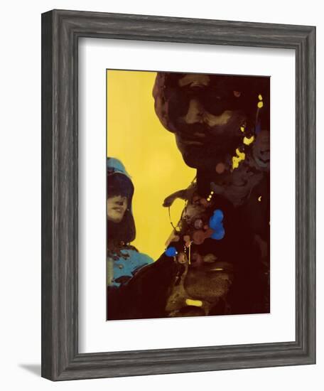 Portrait of an African Female-Daniel Cacouault-Framed Giclee Print