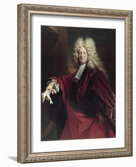 Portrait of an Alderman-Nicolas de Largilliere-Framed Giclee Print