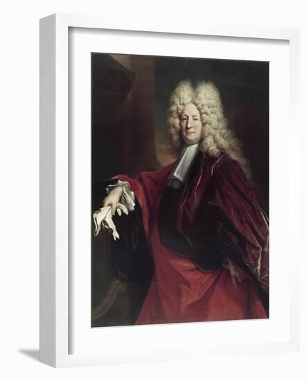 Portrait of an Alderman-Nicolas de Largilliere-Framed Giclee Print