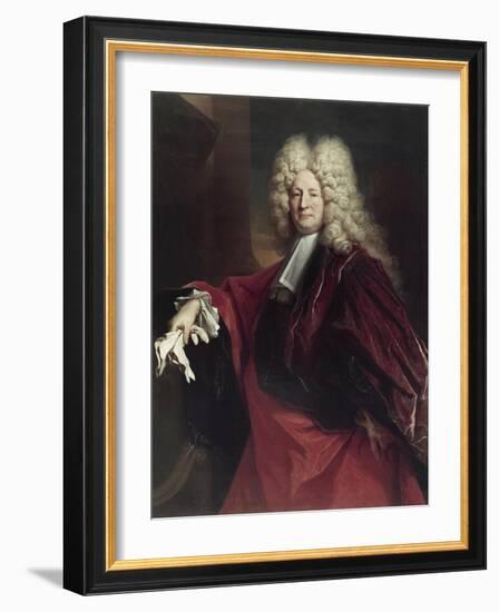 Portrait of an Alderman-Nicolas de Largilliere-Framed Giclee Print