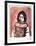 Portrait of an American Indian Girl-John Shemitt Houser-Framed Limited Edition