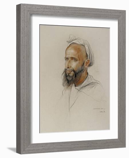 Portrait of an Arab, 1934-Philip Alexius De Laszlo-Framed Giclee Print